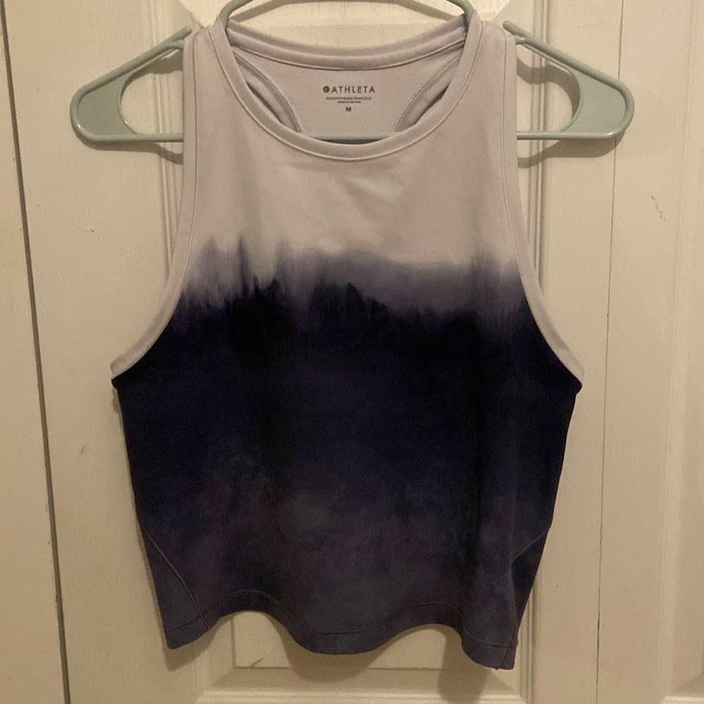 Athleta Racerback Crop Top